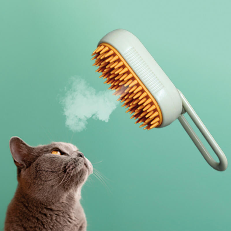 Essenza SteamBrush Duo — Pack de 2 Cepillos de Vapor para Mascotas