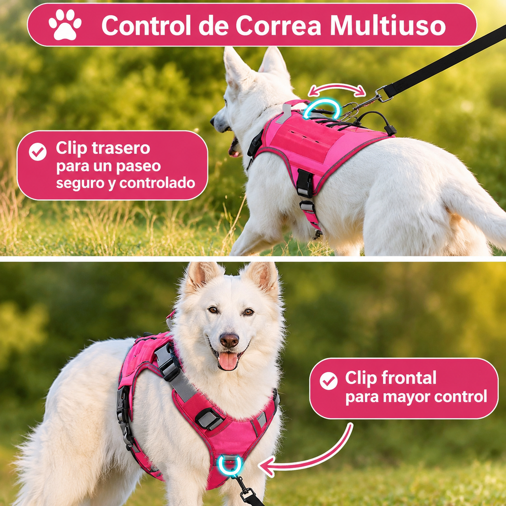 Essenza ActiveFit — Arnés Ajustable para Perros | Control, Seguridad y Confort