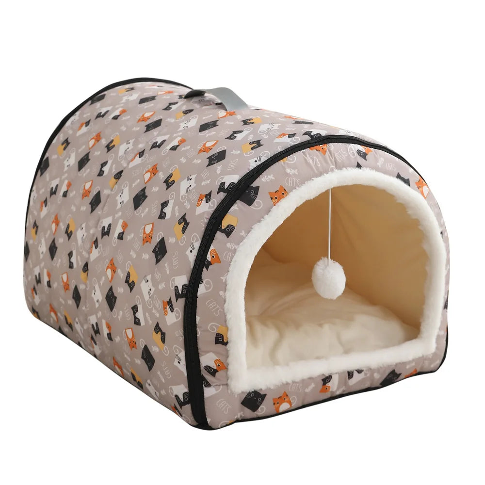 Essenza CozyNest — Refugio Cálido para Perros, Desmontable y Lavable