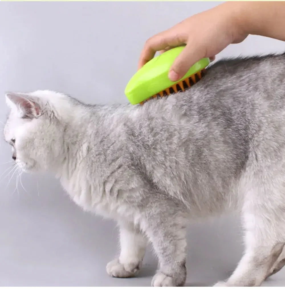 Essenza Pet SteamCare — Cepillo de Vapor para Mascotas 3 en 1
