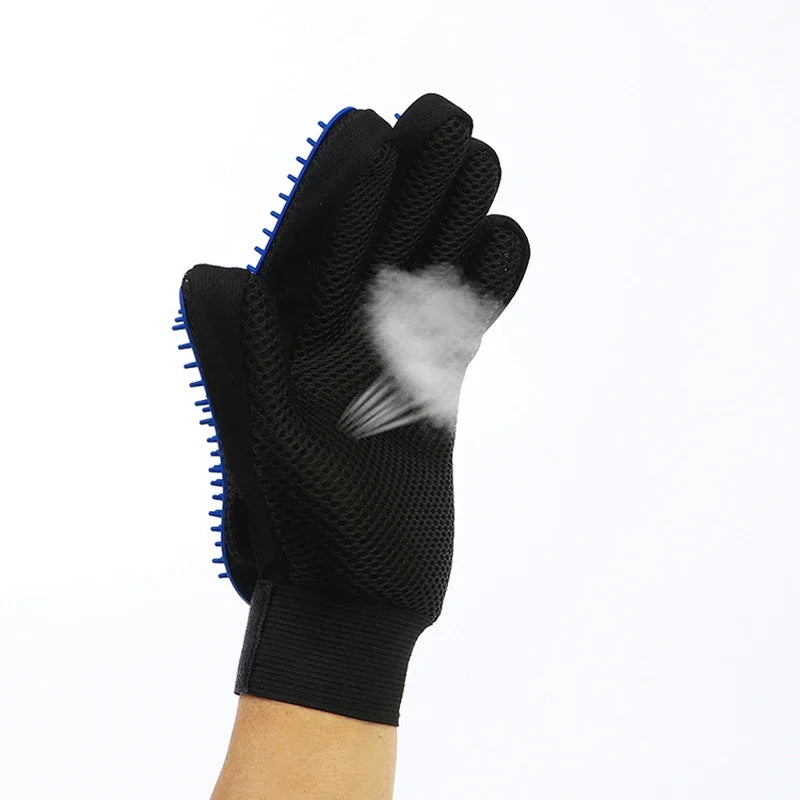 Essenza Pet — Guantes de Silicona para Cepillar y Bañar Mascotas | Eliminación de Pelo