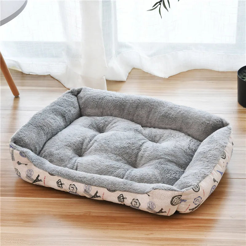 Essenza ComfortNest — Cama Acolchada para Perros y Gatos | Suavidad y Confort