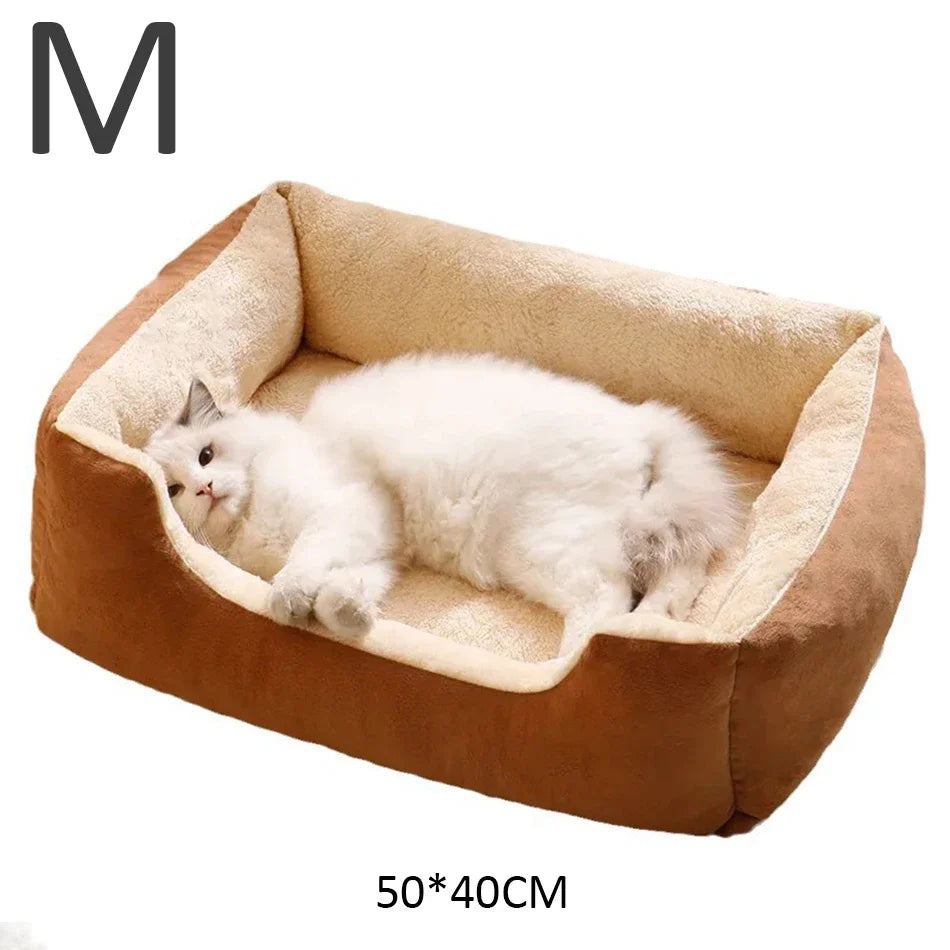 Essenza CozyNest — Cama Acolchada y Suave para Perros y Gatos | Comodidad y Descanso