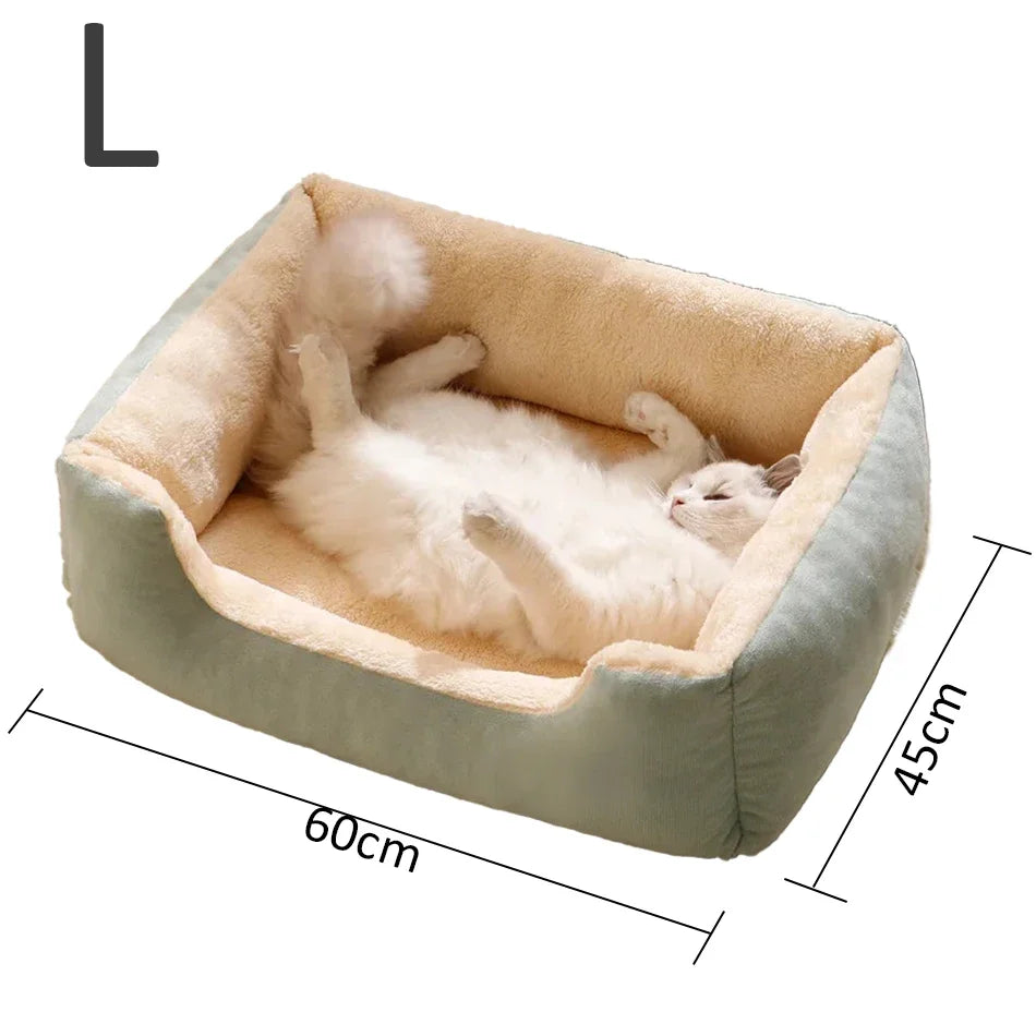 Essenza CozyNest — Cama Acolchada y Suave para Perros y Gatos | Comodidad y Descanso