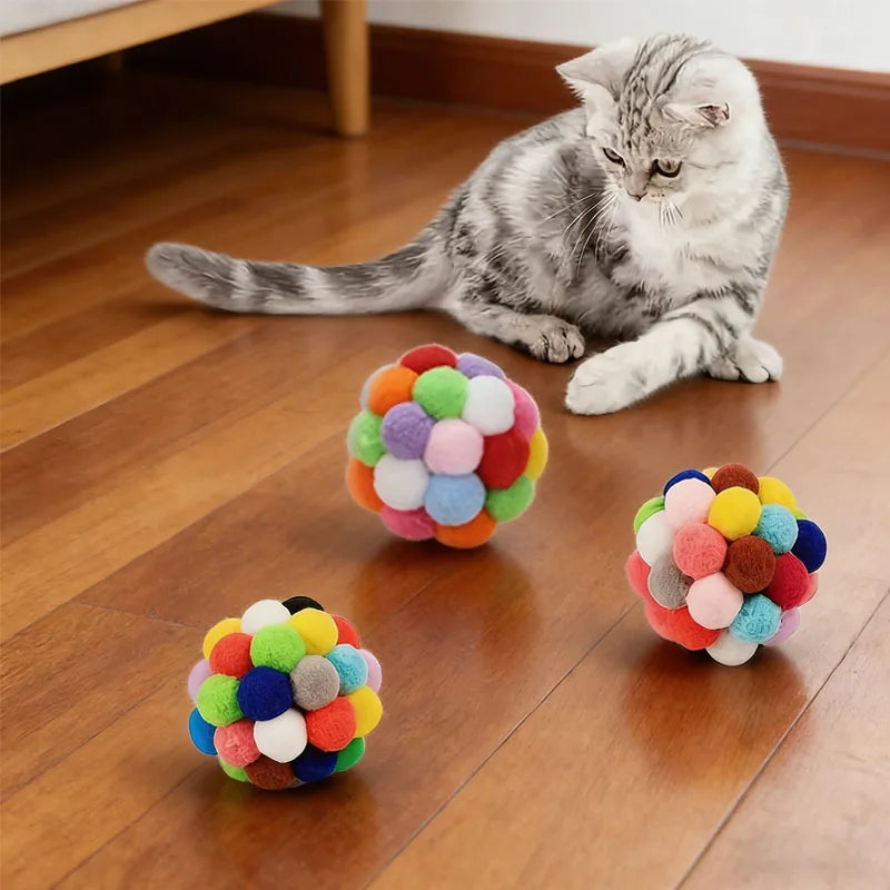 Essenza PlayJoy — Pelotitas con cascabel para gatos