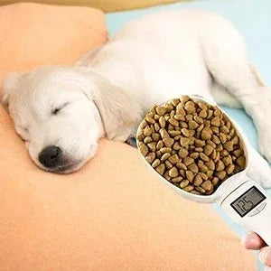 Essenza Pet Balanza Digital para Alimento de Perros y Gatos con Pantalla LED