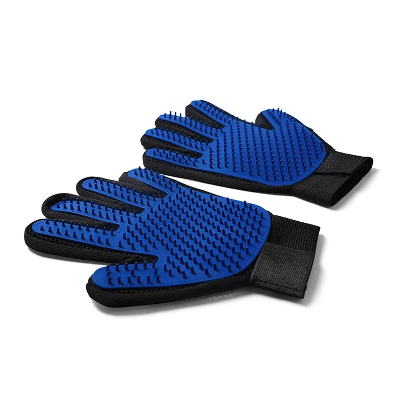 Essenza Pet — Guantes de Silicona para Cepillar y Bañar Mascotas | Eliminación de Pelo