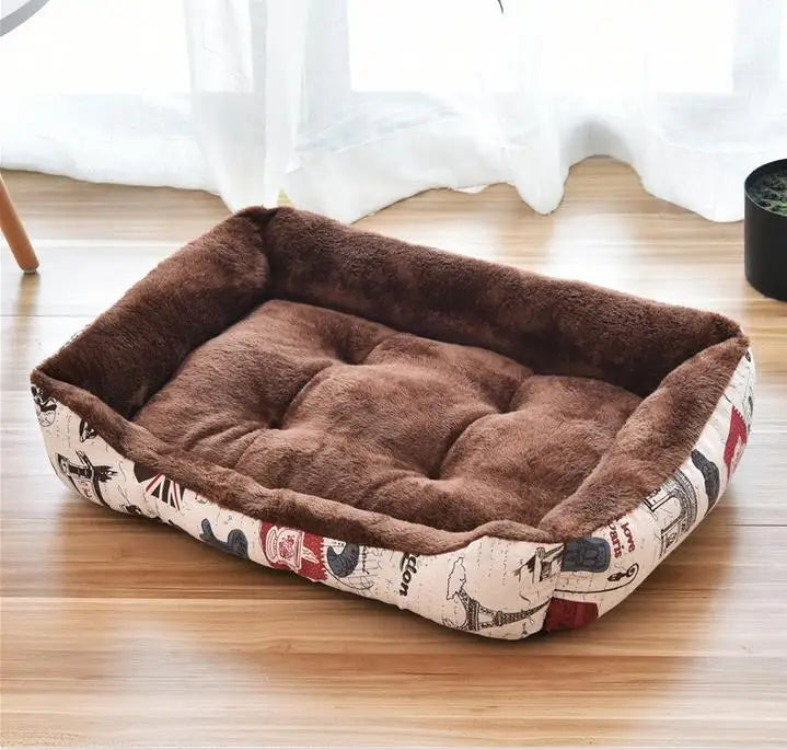 Essenza ComfortNest — Cama Acolchada para Perros y Gatos | Suavidad y Confort