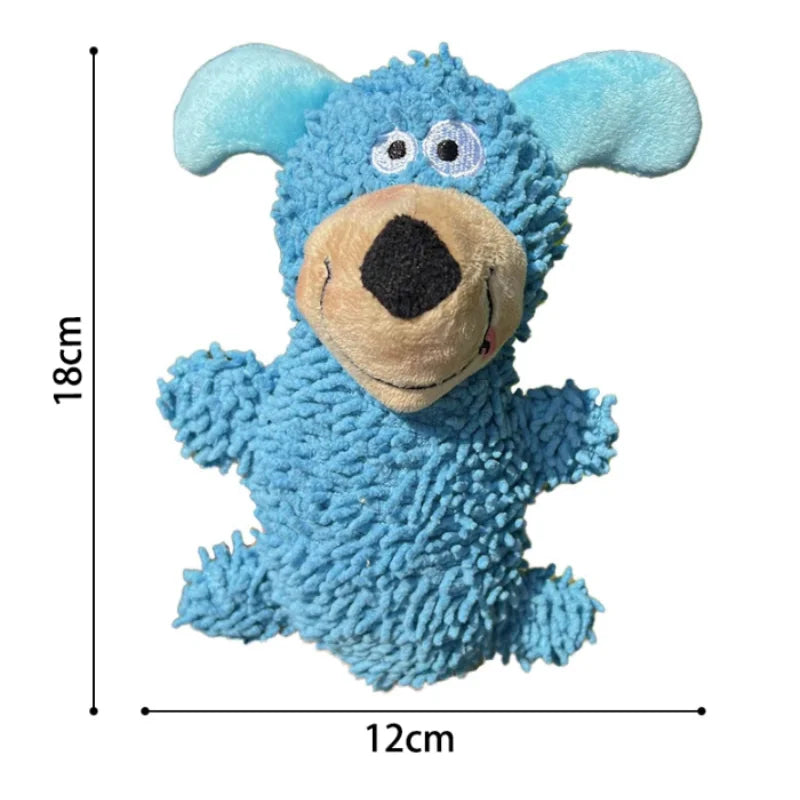 Essenza Pet CuddleBite — Juguete de Peluche para Perros Pequeños | Diseño de Animalito, Sonido Interactivo y Textura para Morder