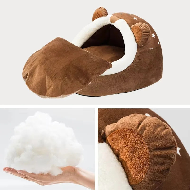 Essenza CozyNest — Cama Plegable para Perros y Gatos