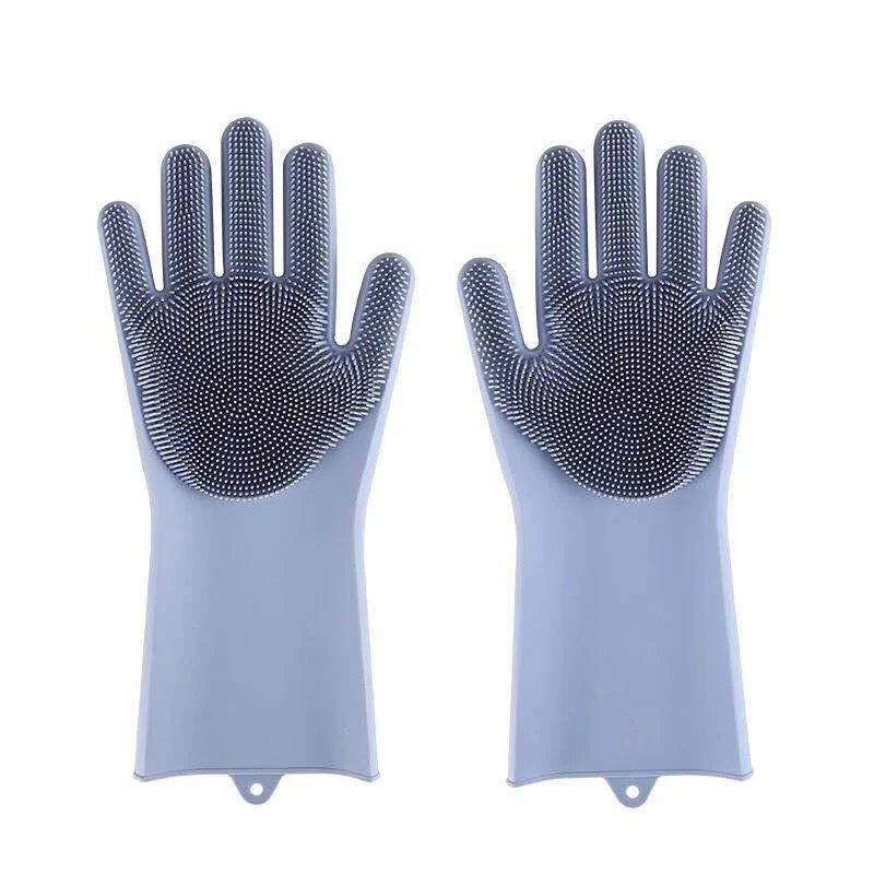 Essenza Pet BathGlove — Guante de Silicona para Bañar, Limpiar y Eliminar el Pelo de Perros y Gatos