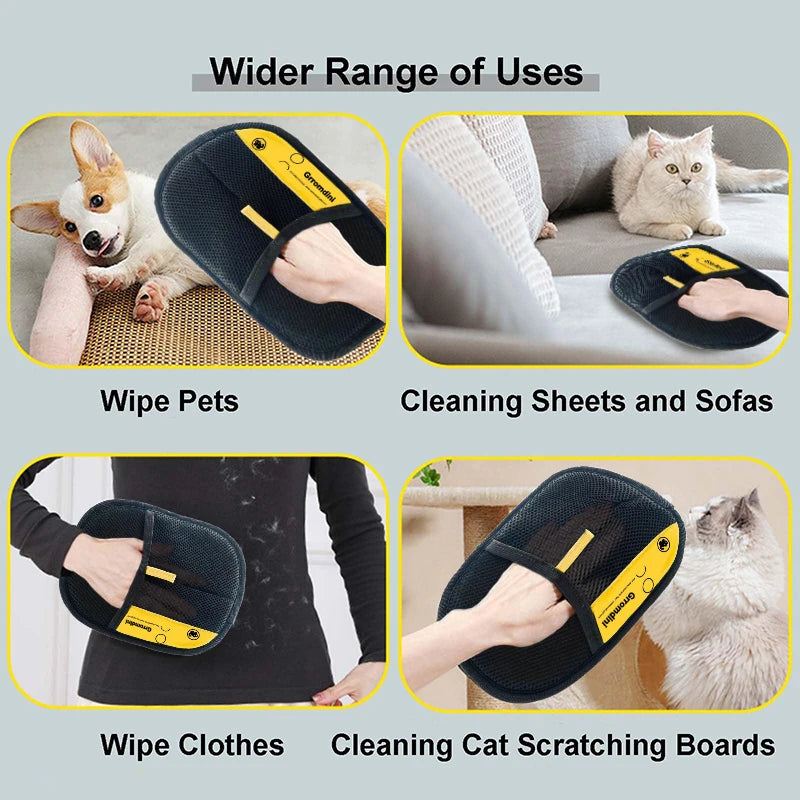 Essenza Pet FurGlove — Guante Quitapelos Electrostático para Perros y Gatos