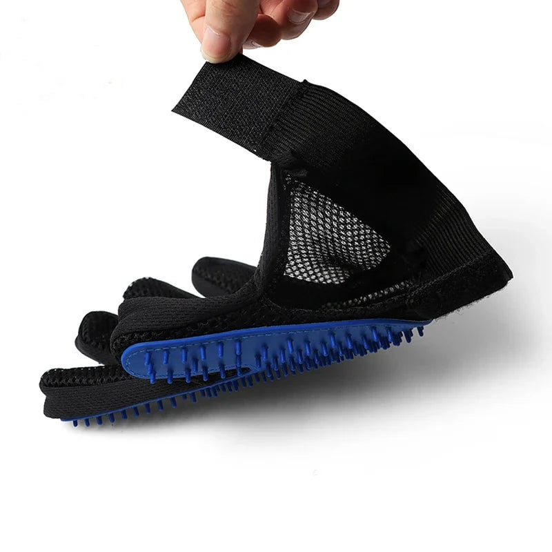 Essenza Pet — Guantes de Silicona para Cepillar y Bañar Mascotas | Eliminación de Pelo