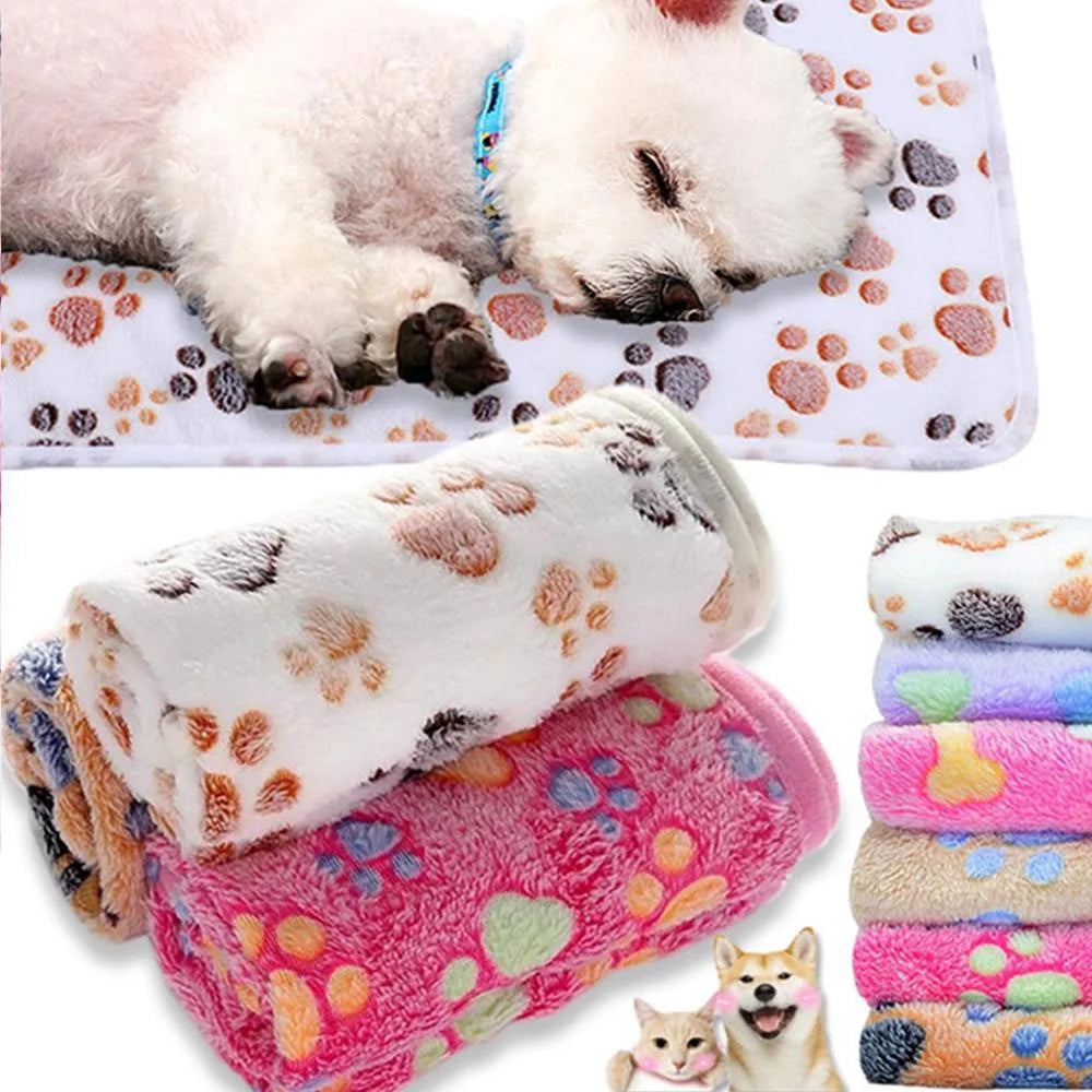 Essenza CozyBlanket — Manta Suave y Acolchada para Perros y Gatos | Diseño Divertido y Cálido
