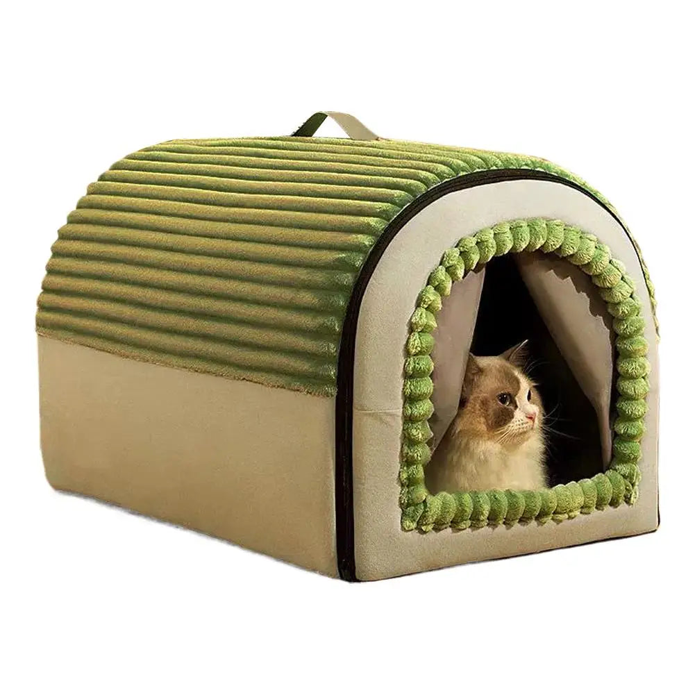 Essenza CozyNest — Casita Cálida para Perros y Gatos