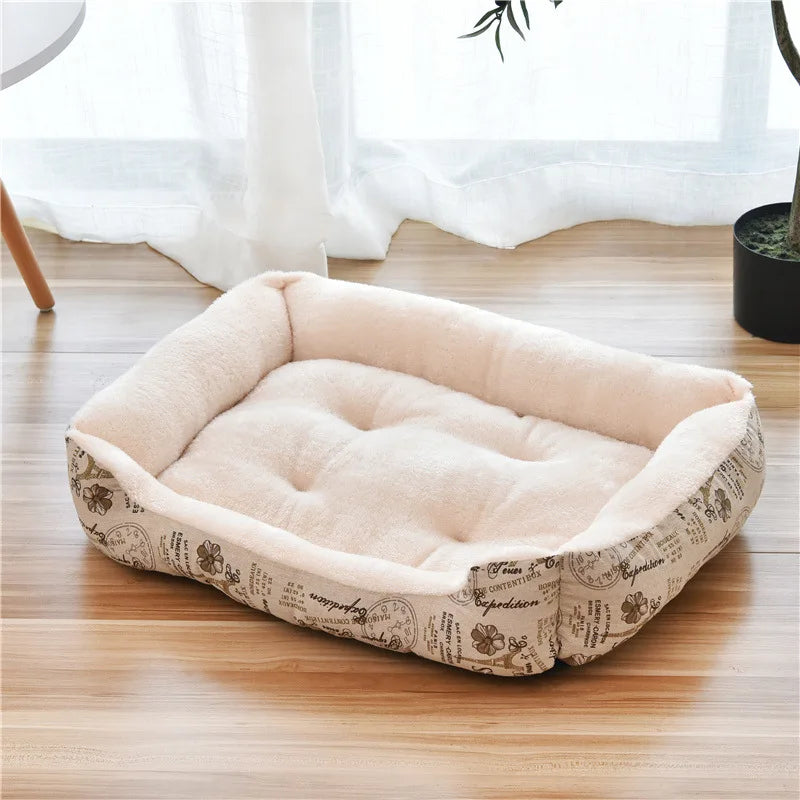 Essenza ComfortNest — Cama Acolchada para Perros y Gatos | Suavidad y Confort