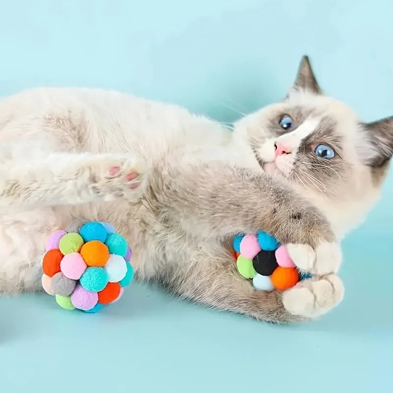 Essenza PlayJoy — Pelotitas con cascabel para gatos