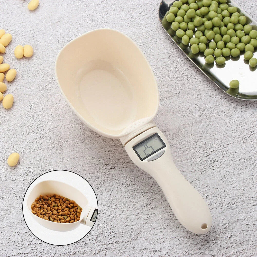 Essenza Pet Balanza Digital para Alimento de Perros y Gatos con Pantalla LED