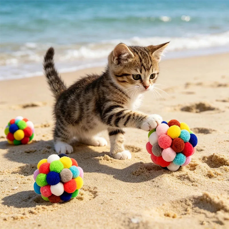 Essenza PlayJoy — Pelotitas con cascabel para gatos