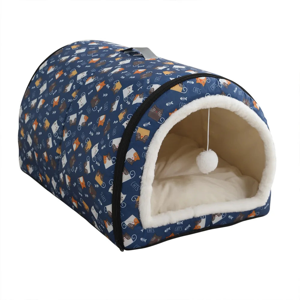 Essenza CozyNest — Refugio Cálido para Perros, Desmontable y Lavable