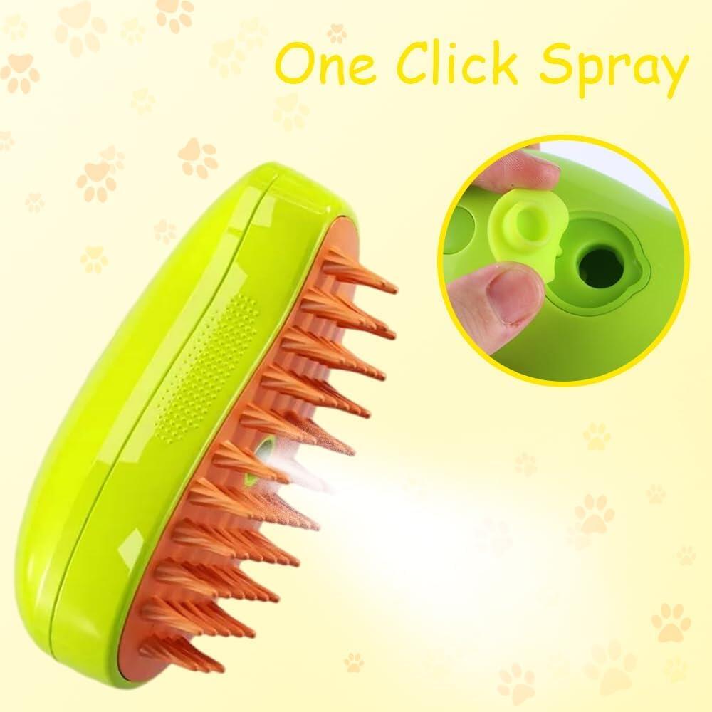 Essenza SteamBrush — Cepillo de Vapor para Mascotas
