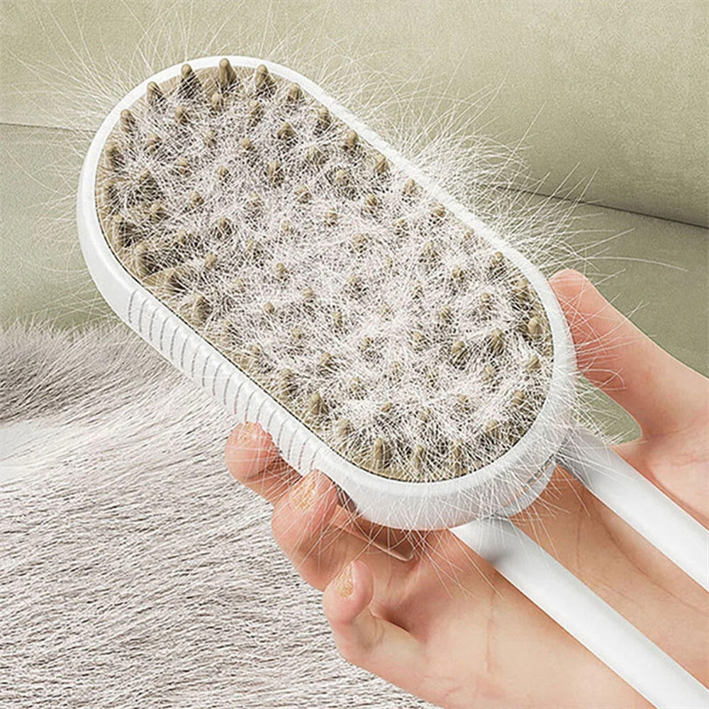 Essenza SteamBrush Duo — Pack de 2 Cepillos de Vapor para Mascotas